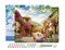 Figured'Art Paint by Numbers for Adults with Frame Breakfast in a Mediterranean village 16"x20" - Craft Art Painting DIY Kit Canvas Already Stretched on a Wooden Frame